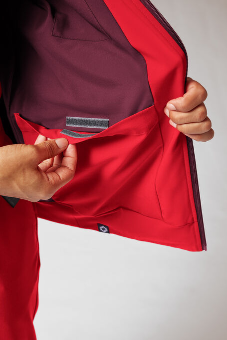 F-ZIP JACKET - Hemoglobin/Wine - 8