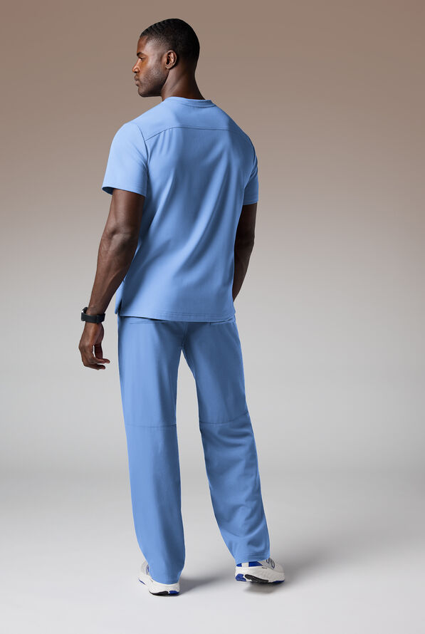 ALPHA CREW TOP - Ceil Blue - 2