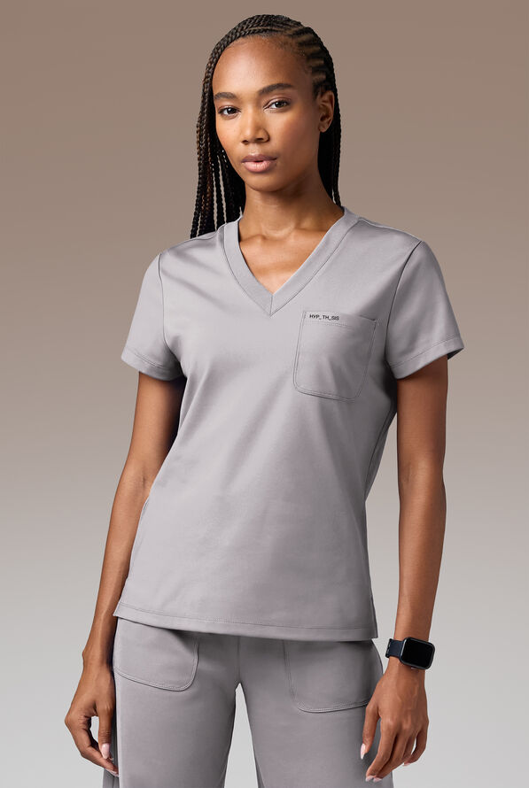 BETA K V-NECK SHIRT - Alloy - 2