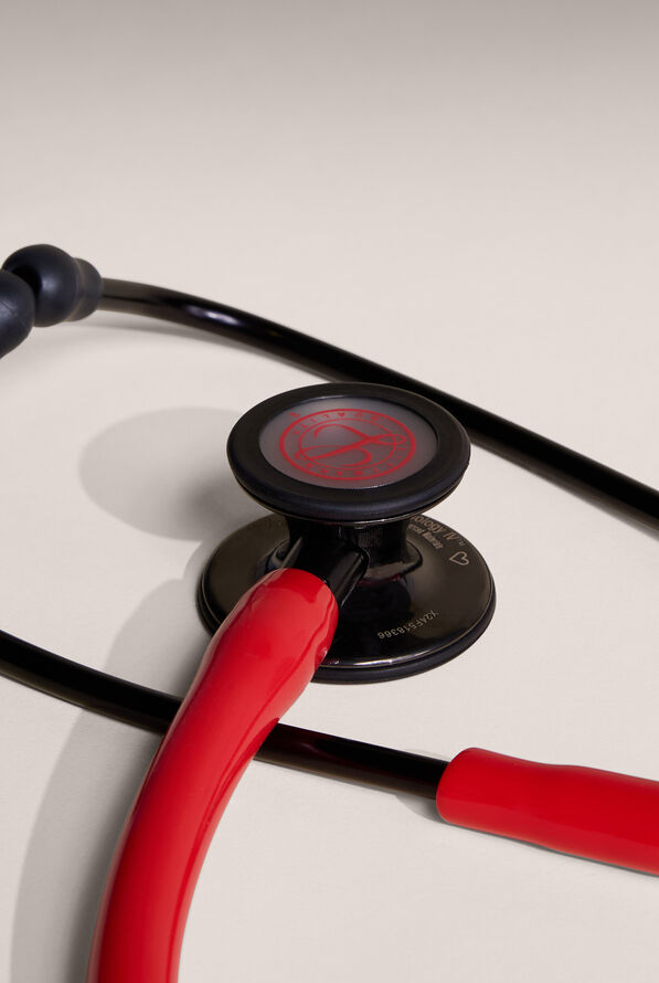 3M&trade; Littmann&reg; Cardiology IV&trade; Limited Edition High Polish Smoke Finish Red Stethoscope - Red - 4