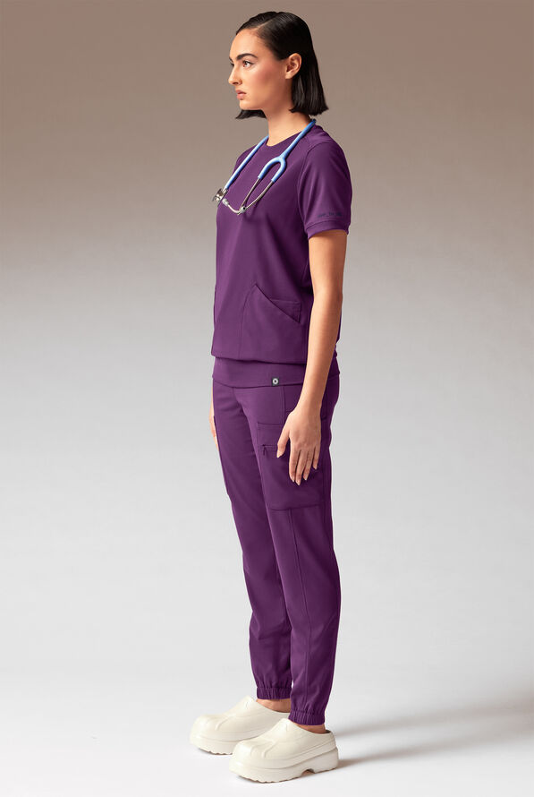 KENTICA CREW TOP - Eggplant - 2