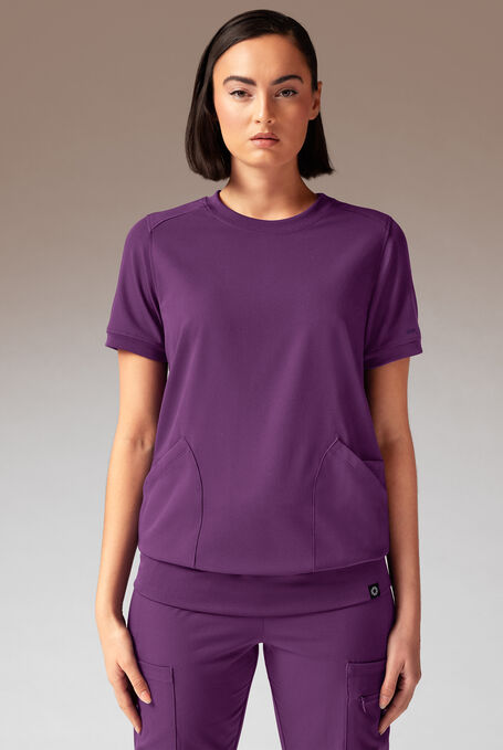 KENTICA CREW TOP - Eggplant - 1