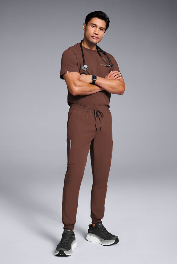 S-R SHIFT READY 8 JOGGER - Bitter Chocolate - 2