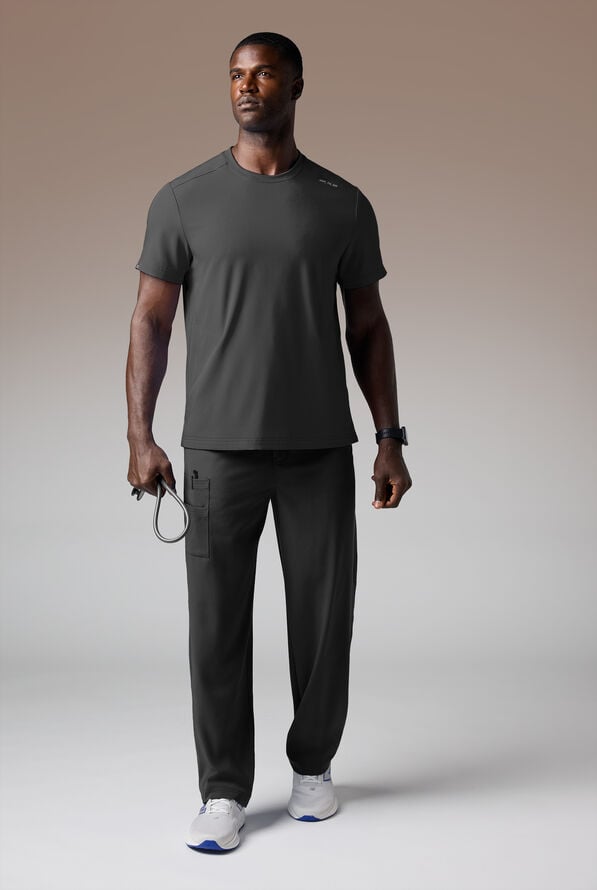 ALPHA CREW SHIRT - Jet Black - 3