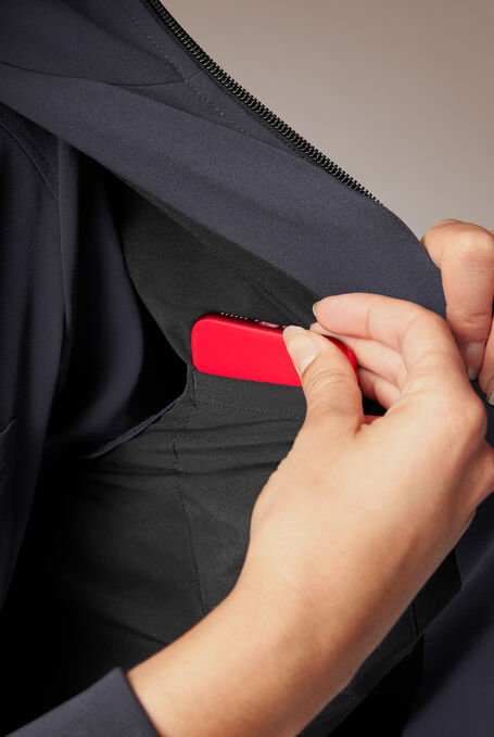 F-ZIP JACKET - Pewter/Jet Black - 7