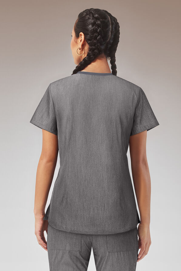 BASE CREW SHIRT - Graphite - 2