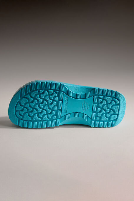 Birkenstock Unisex Super Birki Light Blue Clogs - null - 5