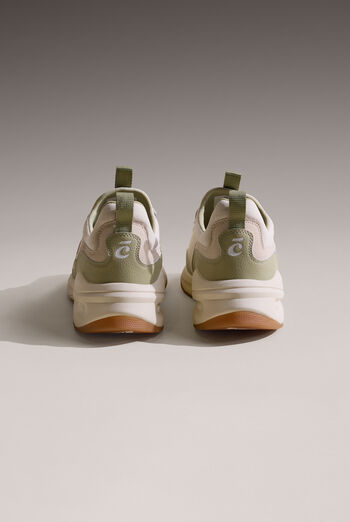 Clove Women's Strada White / Sage / Gum Athletic Lace up Shoe
