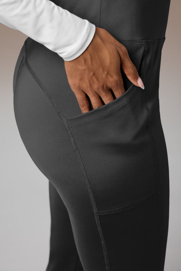 ALPHA K FLARE LEG PANT - Regular - Jet Black - 5