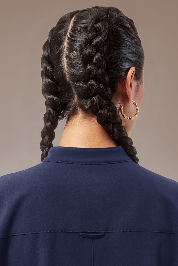 HYPOTHESIS (RED) META 0-S OVERSIZED SHIRT - Navy - 3