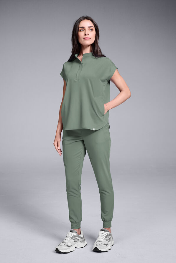 META O-S OVERSIZED SHIRT - Mineral - 2