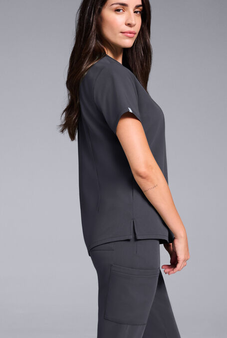 BASE CREW SCRUB SET - Pewter - 6