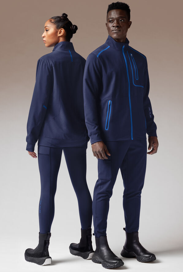 F-ZIP JACKET - Navy/Royal - 3
