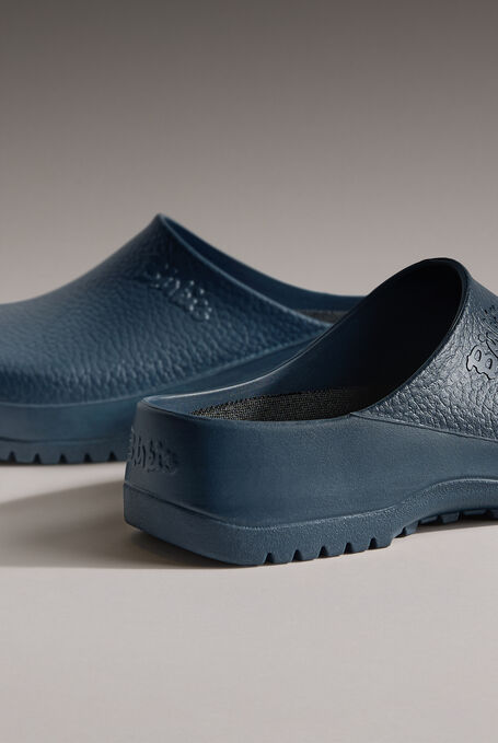Birkenstock Unisex Super Birki Blue Clogs - Blue - 8