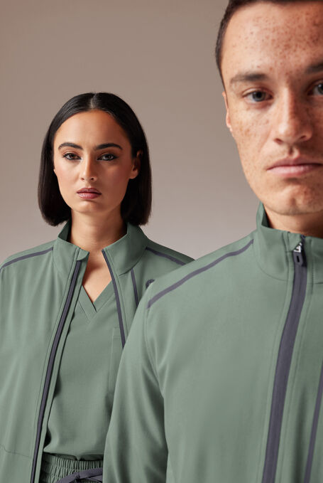 F-ZIP JACKET - Mineral/Pewter - 4