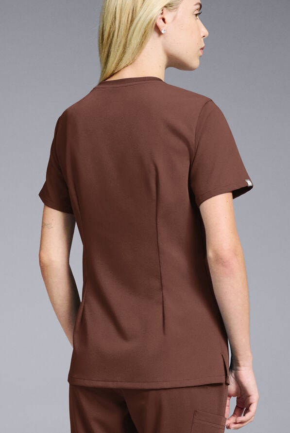 BASE CREW SHIRT - Bitter Chocolate - 4