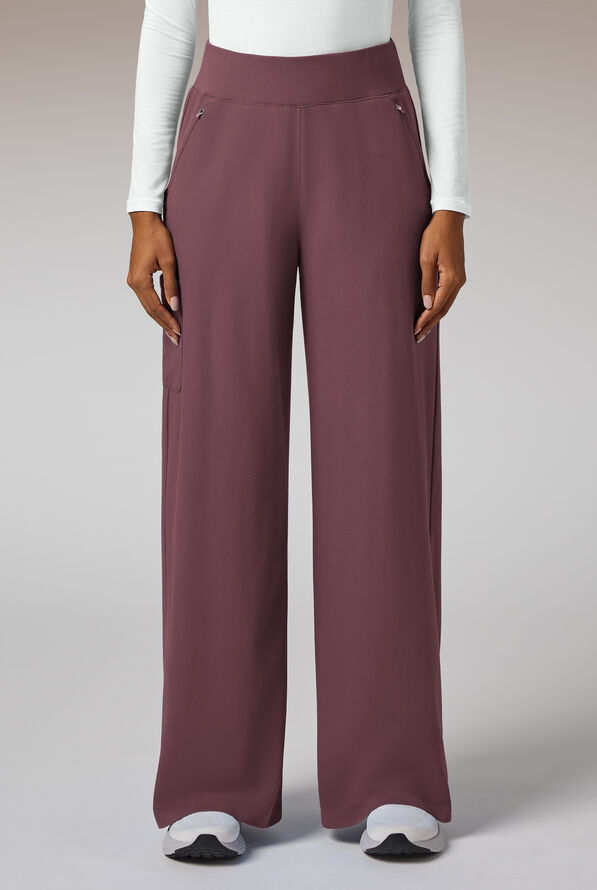 Y-Band Wide Leg Pant - Regular - UA Loam - 1
