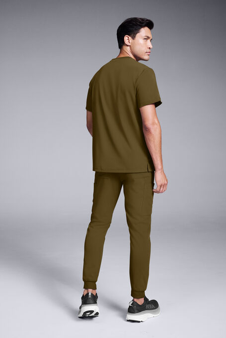 S-R SHIFT READY CREW SHIRT - Dark Moss - 5