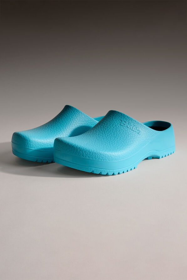 Birkenstock Unisex Super Birki Light Blue Clogs - null - 3