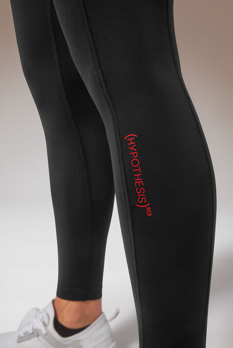 HYPOTHESIS (RED) HOMEODYNAMIC LEGGING - Regular - Jet Black - 3
