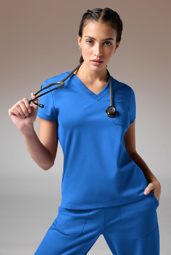 BETA K V-NECK SHIRT - Royal - 6