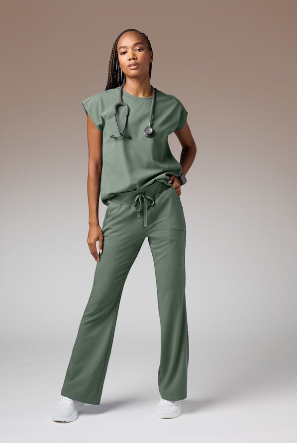 BETA FLARE LEG PANT - Mineral - 4