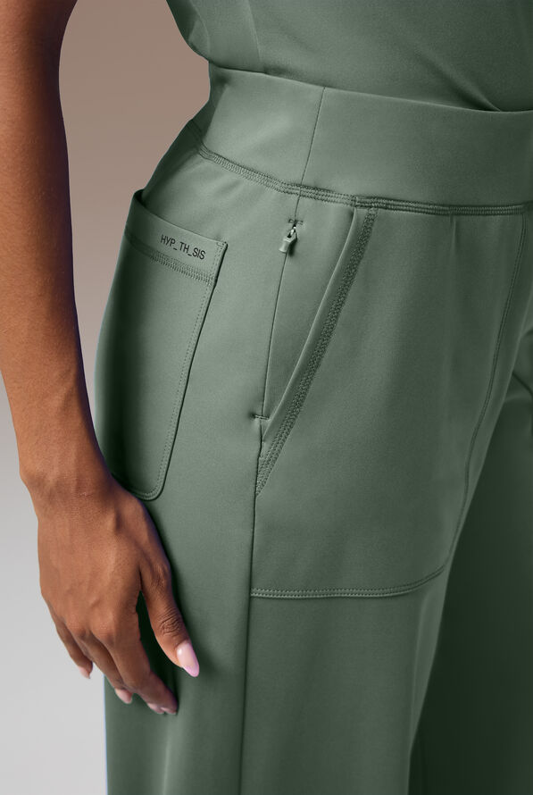 BETA K WIDE LEG PANT - Mineral - 5