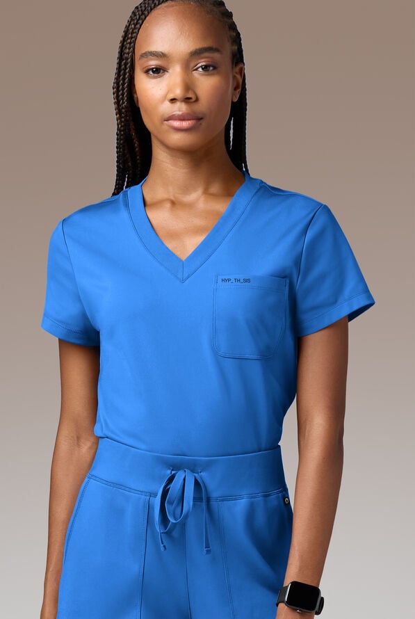 BETA K V-NECK SHIRT - Royal - 1