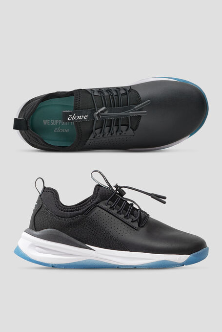 Zapatillas deportivas Clove Classic Night Shift Black/White Bungee para mujer - Black/White - 1
