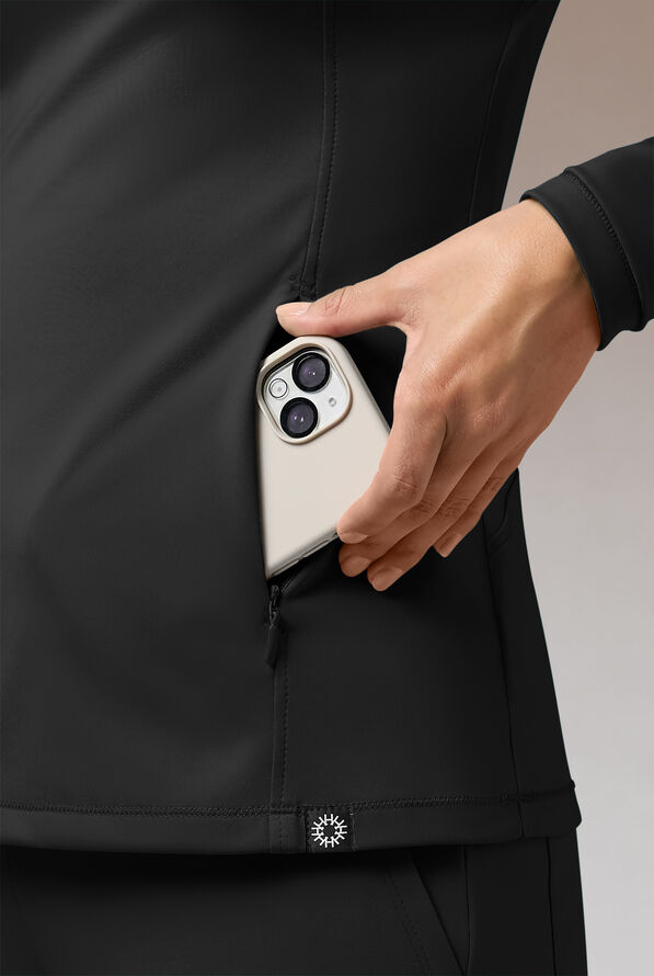 OMNI BASE K SHIRT - Jet Black/Pewter - 5