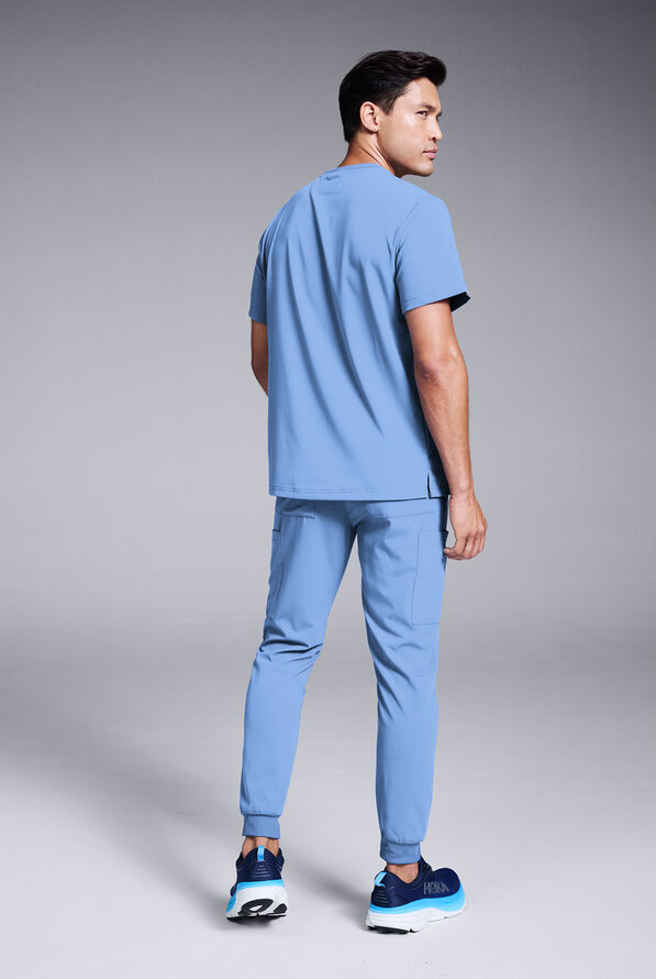S-R SHIFT READY CREW SHIRT - Ceil Blue - 2