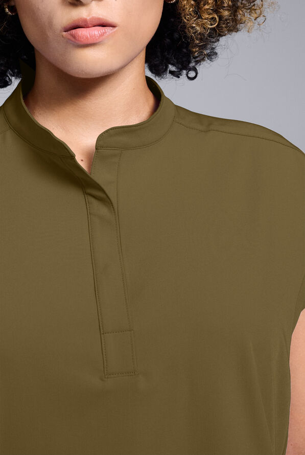 META O-S OVERSIZED SHIRT - Dark Moss - 4