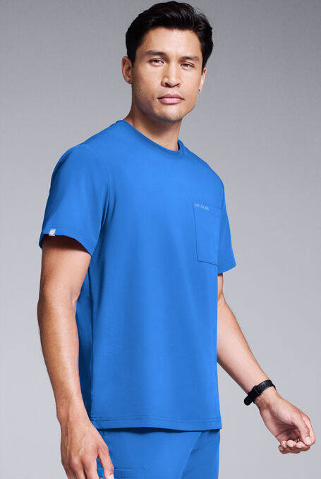 S-R SHIFT READY CREW SHIRT - Royal - 1