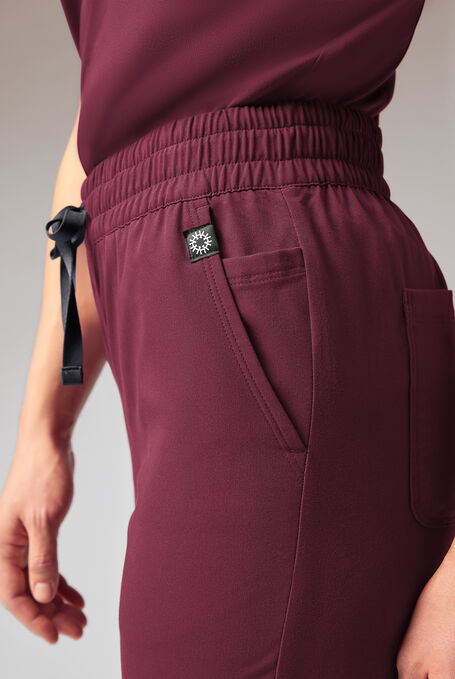 A-D ALL DUTY PANT - Petite - Wine - 4