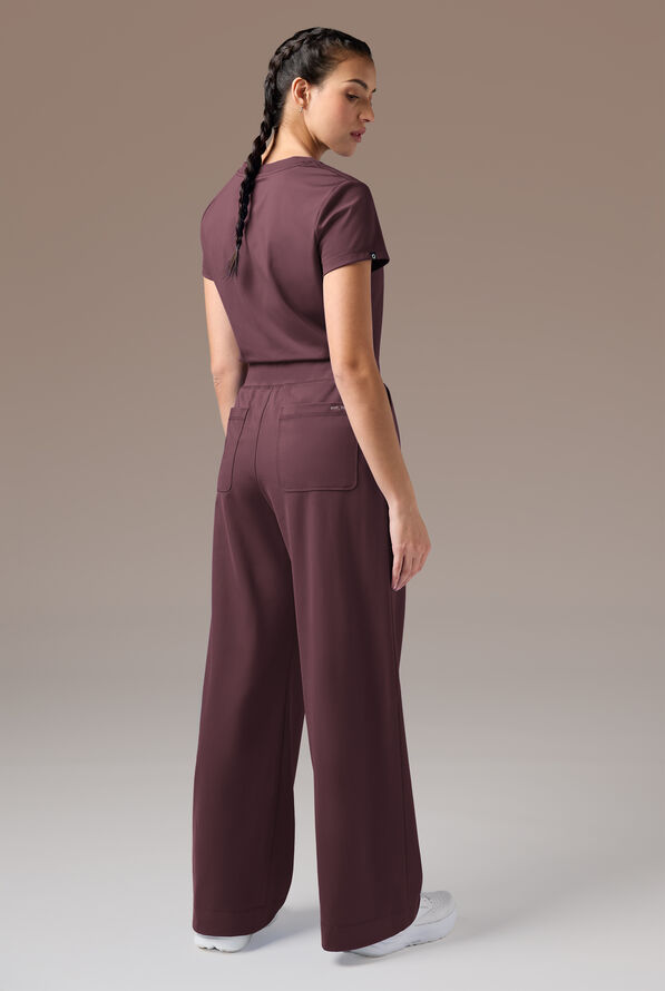 BETA K WIDE LEG PANT - UA Loam - 4