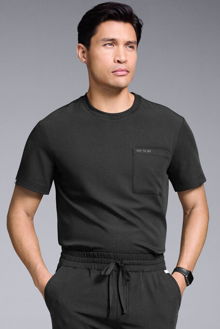 S-R SHIFT READY CREW SHIRT - Jet Black - 1