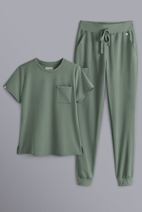 BASE CREW SCRUB SET - Mineral - 1
