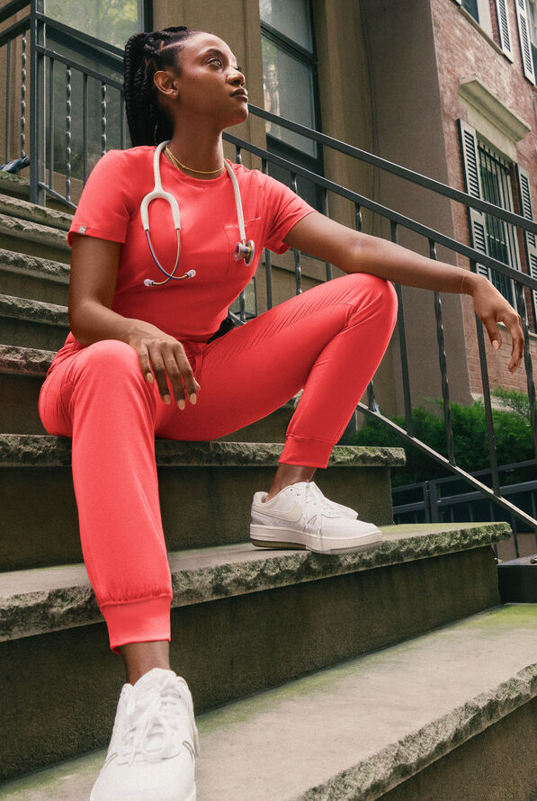 BASE 6 JOGGER - Petite - H2O - 7