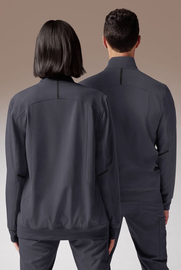 F-ZIP JACKET - Pewter/Jet Black - 3