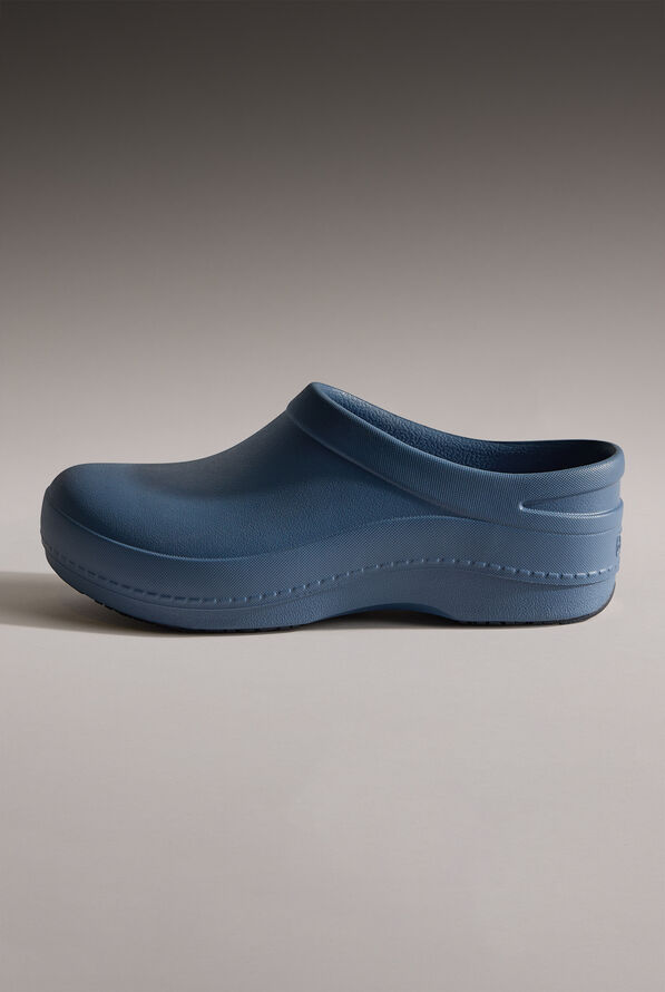 Dansko Women's Kaci SR Blue Backless Clogs - Blue - 1