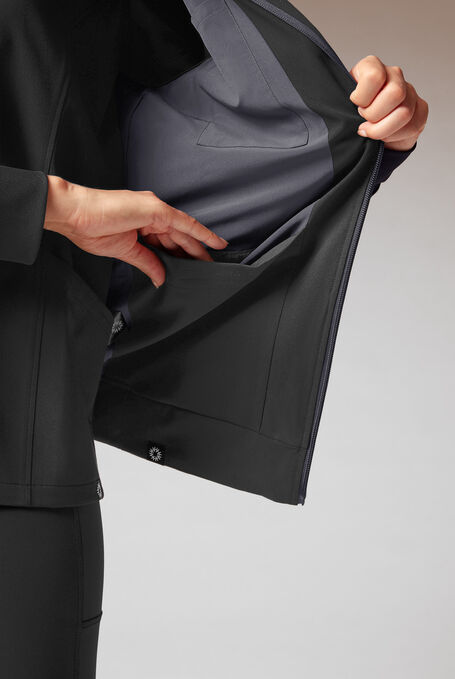 F-ZIP JACKET - Jet Black/Pewter - 7