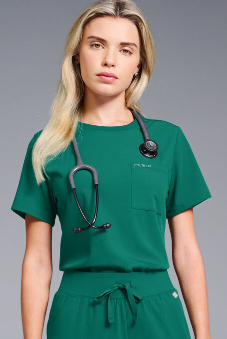 BASE CREW SHIRT - Hunter - 1