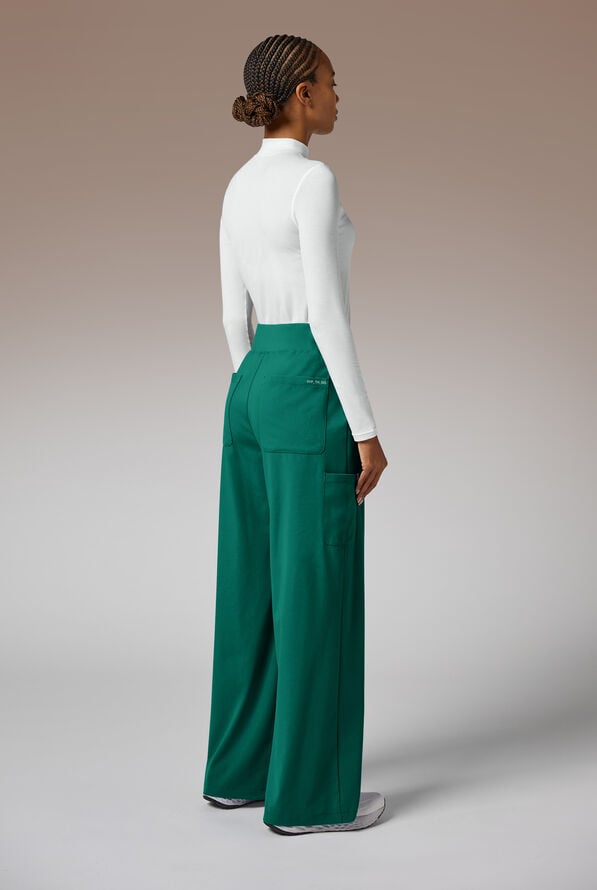 Y-Band Wide Leg Pant - Regular - Hunter - 3