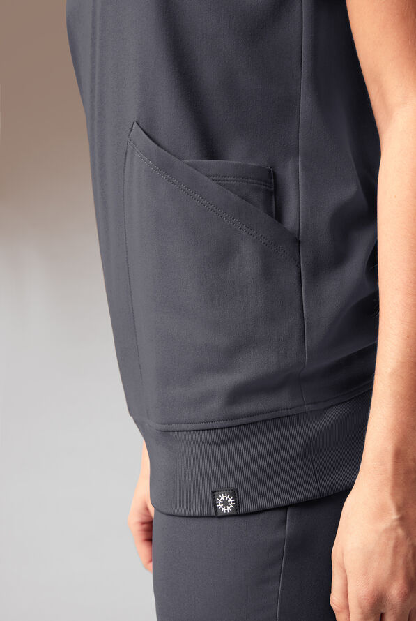 KENTICA CREW TOP - Pewter - 5