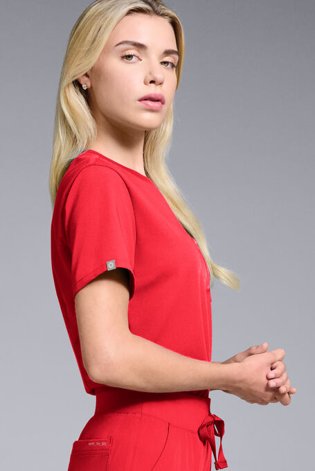 BASE CREW SHIRT - Hemoglobin - 2
