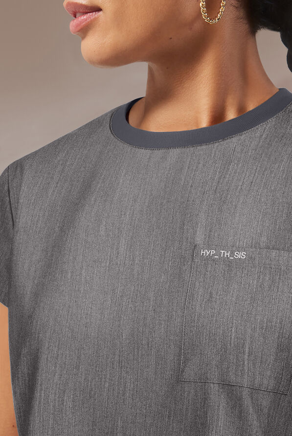 BASE CREW SHIRT - Graphite - 4