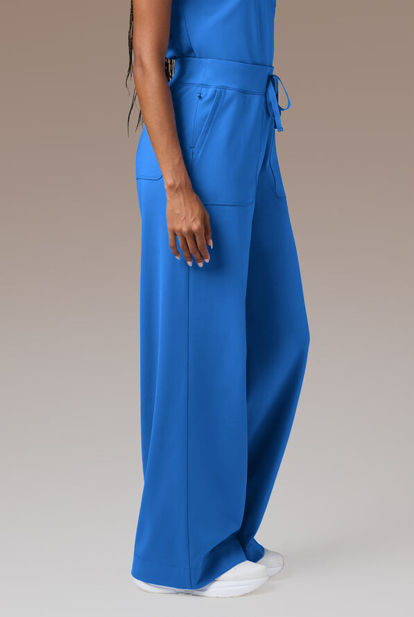BETA K WIDE LEG PANT - Tall - Royal - 2