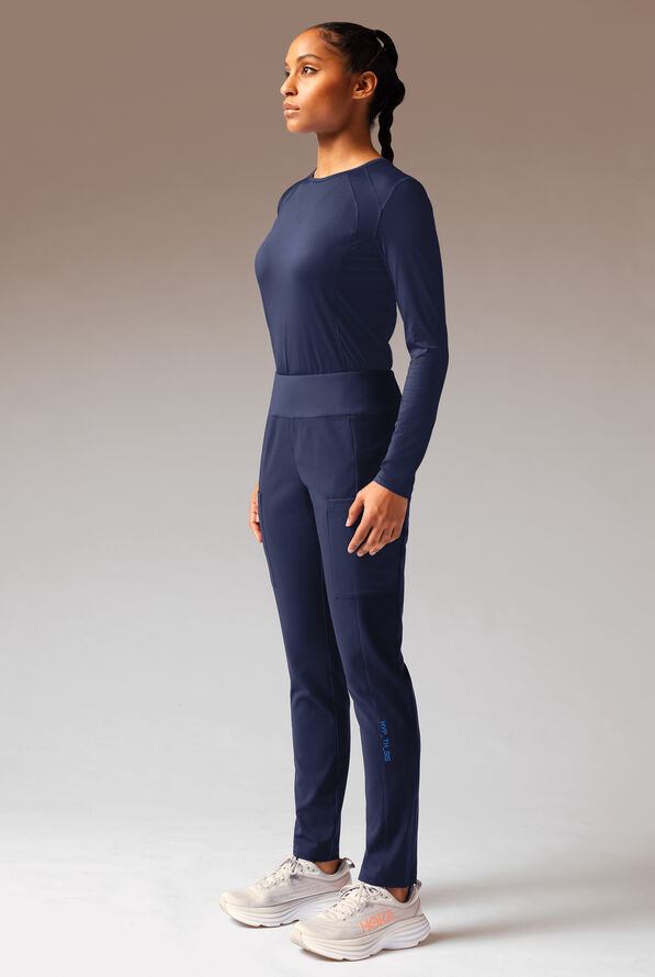 DYNAMA Y-PANT - Petite - Navy - 4