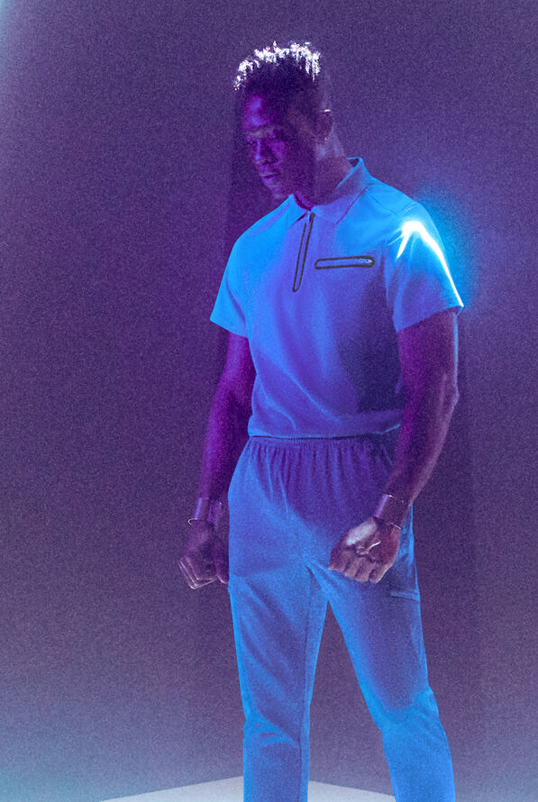 ALPHA SYSTEM SHIRT - Navy - 5