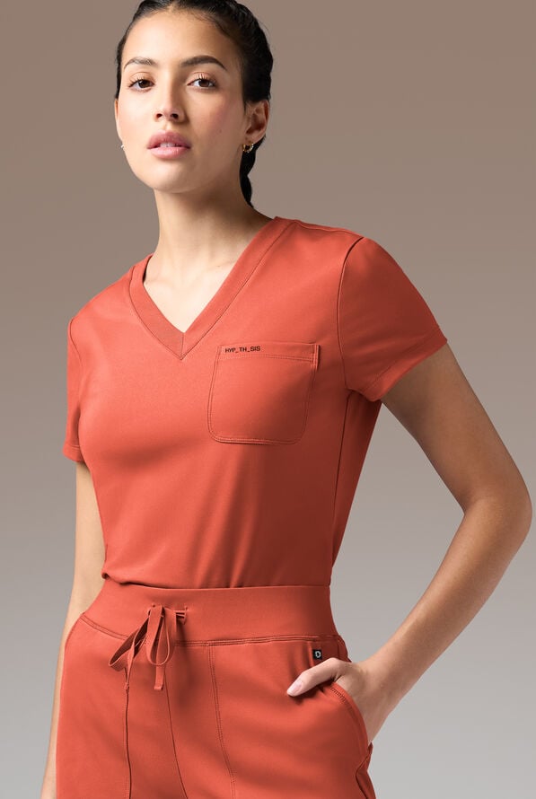 BETA K V-NECK SHIRT - UA Oxide - 1
